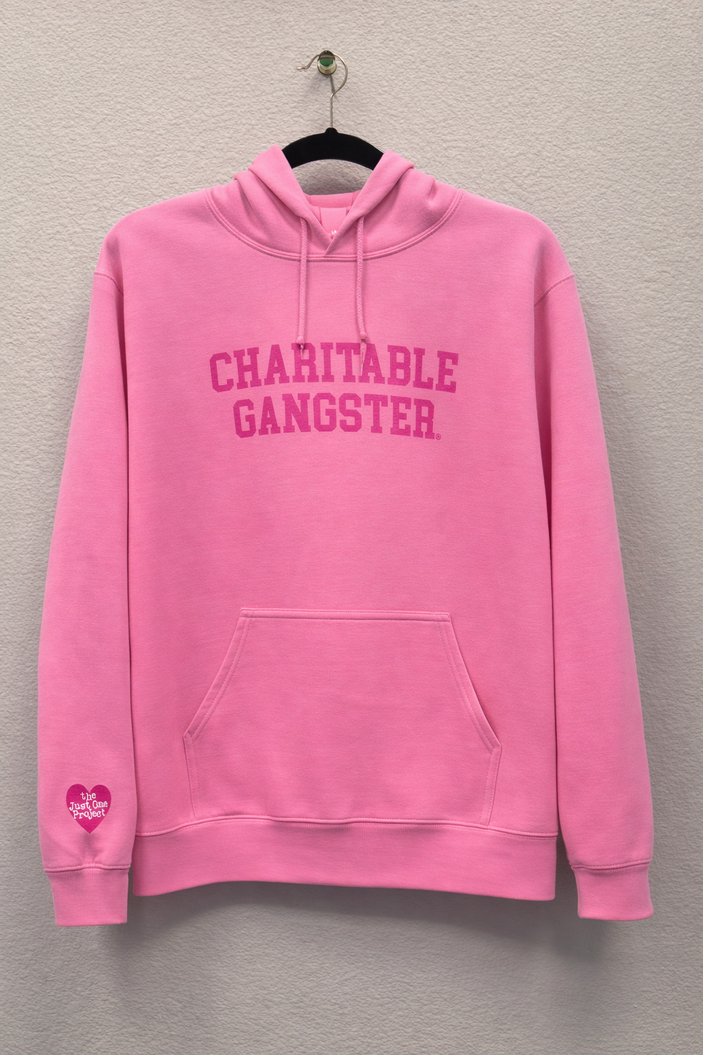 Limited Edition Pink Charitable Gangster Hoodie