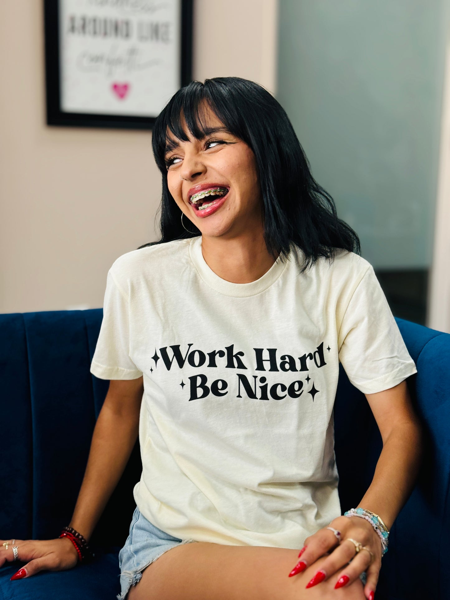 Work Hard Be Nice Tee